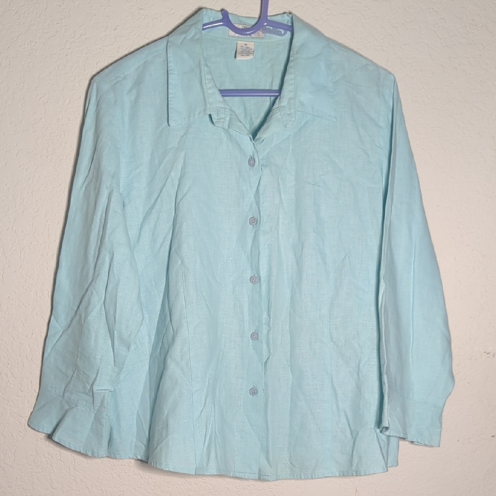 Light Blue Button-Up Shirt